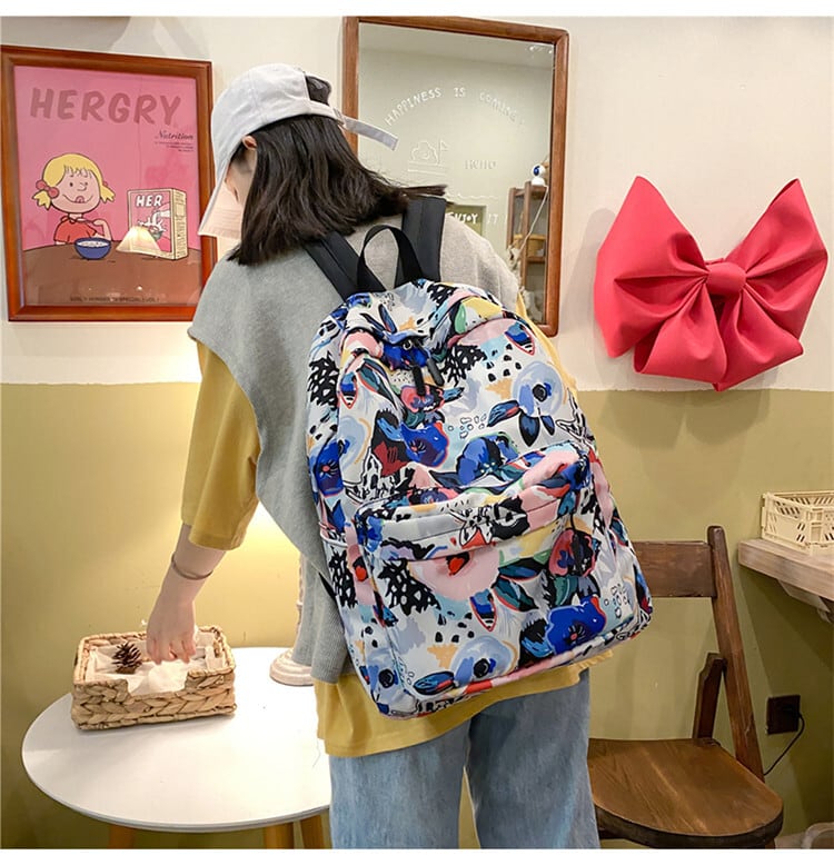 送料無料】4色 バッグ リュック バッグパック 鞄 bag ジッパー