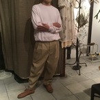 ASEEDONCLOUD/アシードンクラウド Handwerker/ハンドベーカー Healing Sweater  #211802 light pink