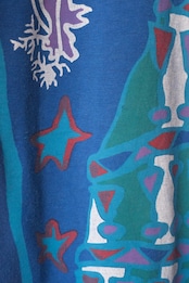 Marimekko blue Christmas dress t-shirt