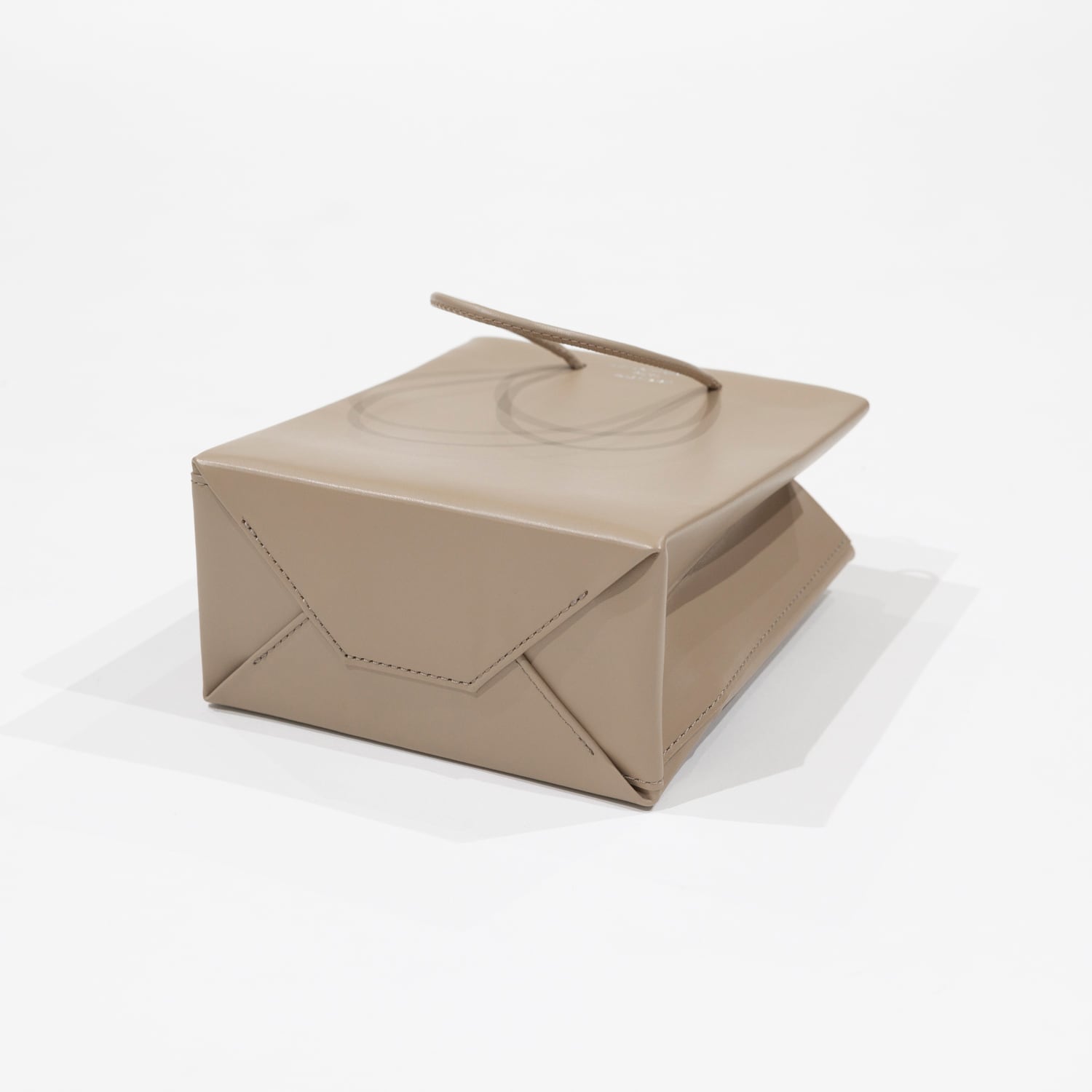 Leather Paper Bag S - Greige | UNKNOWN PRODUCTS（アンノウン