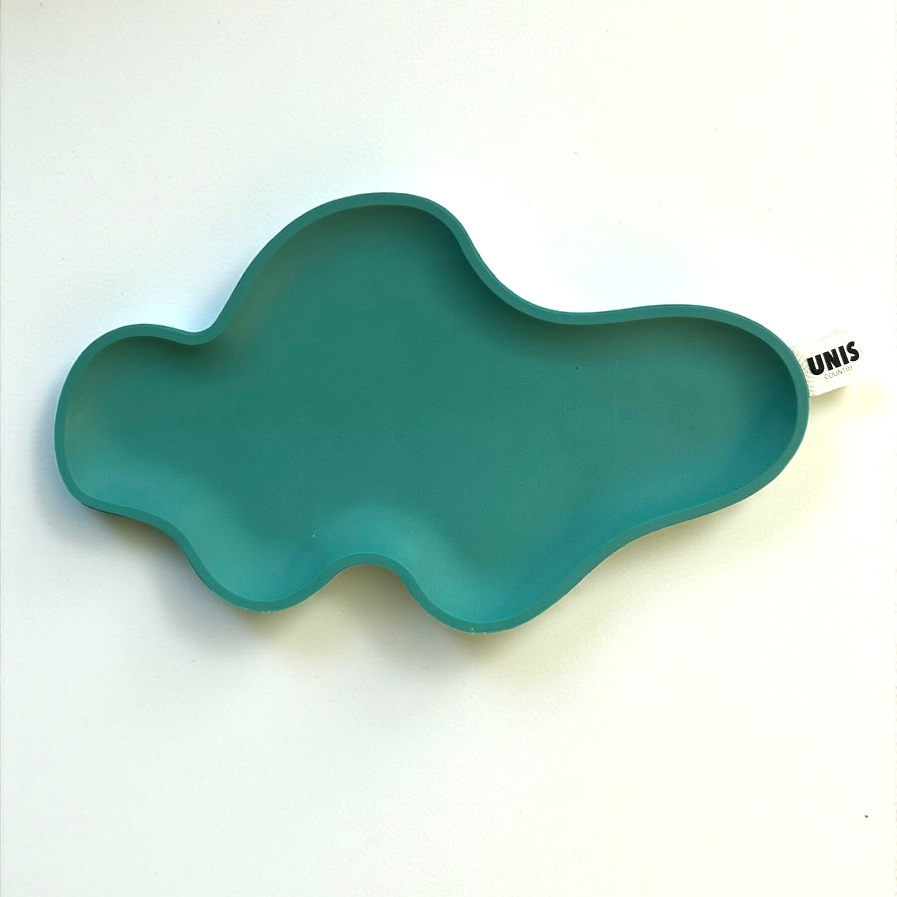 うねうねトレイ #blue_green | UNIS COUNTRY
