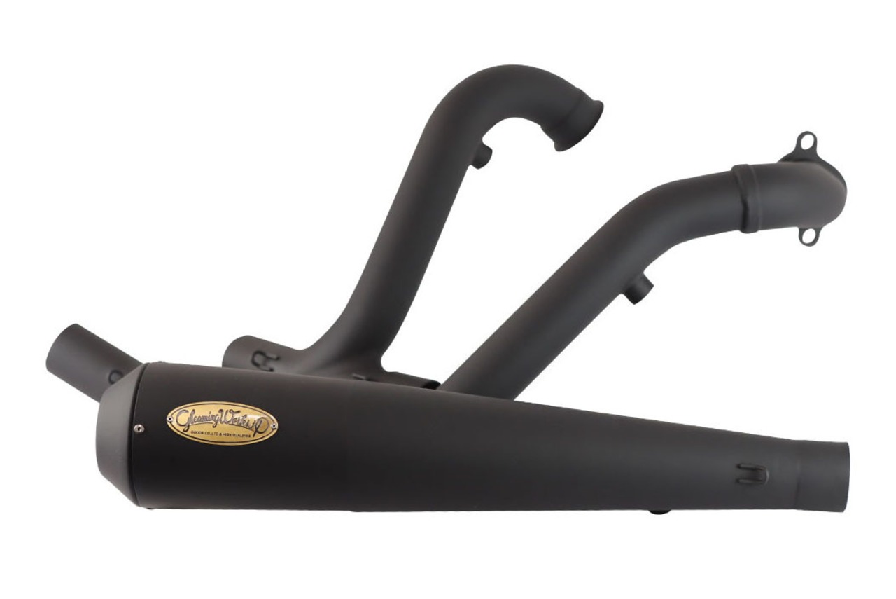 Clubman silencer with SUS 2in1 Casting exhaust system for RH975/Nightster