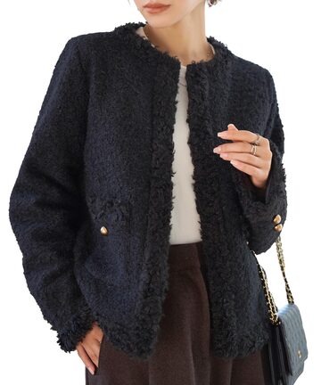 超ふわもこOVERSIZE BLOOD SHADOW FUR OUTER | PAY ID