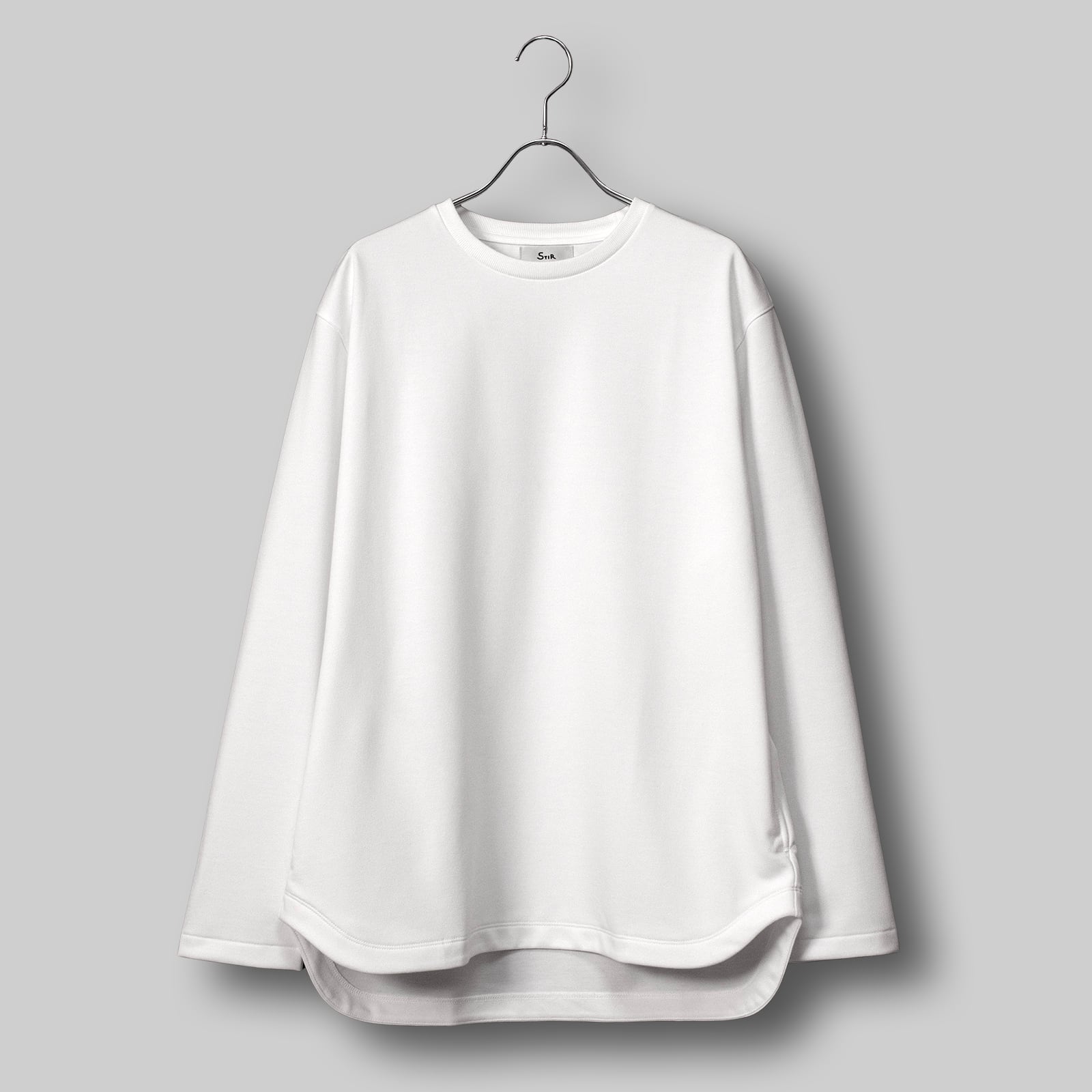 リフレッシュドレスT ロングスリーブ リラックス / Refresh Dress T LS Relax #WHITE