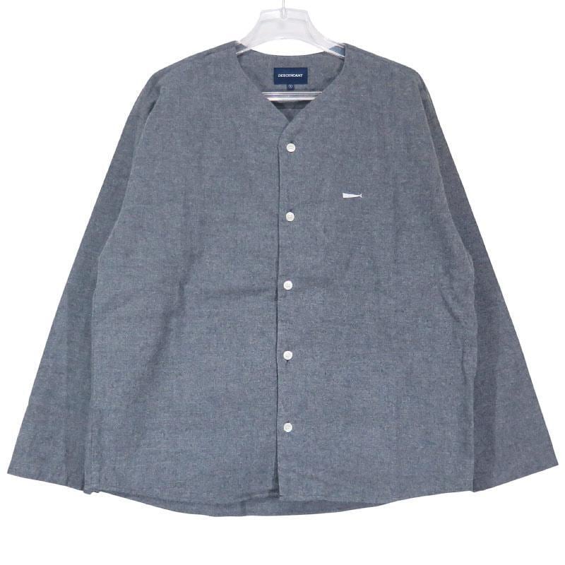 ディセンダント descendant 22ss レーヨンシャツ グレー 新品 【公式通販】
