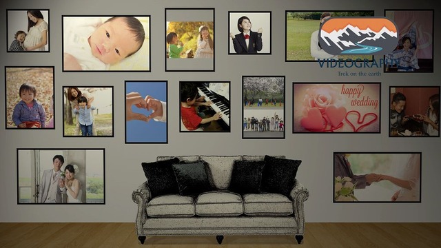 誕生日サプライズビデオレターとしても可能・壁写真ギャラリーVer.1 - メイン画像