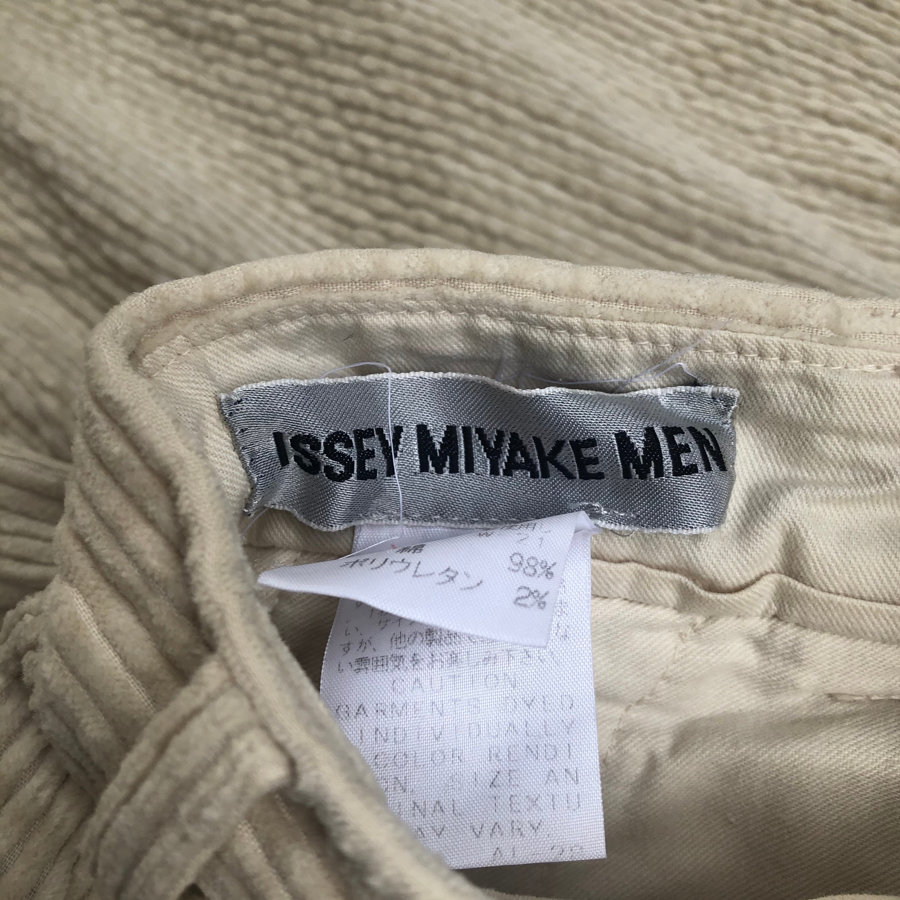 イッセイミヤケ　issey miyake コーデュロイパンツ　L/太畝