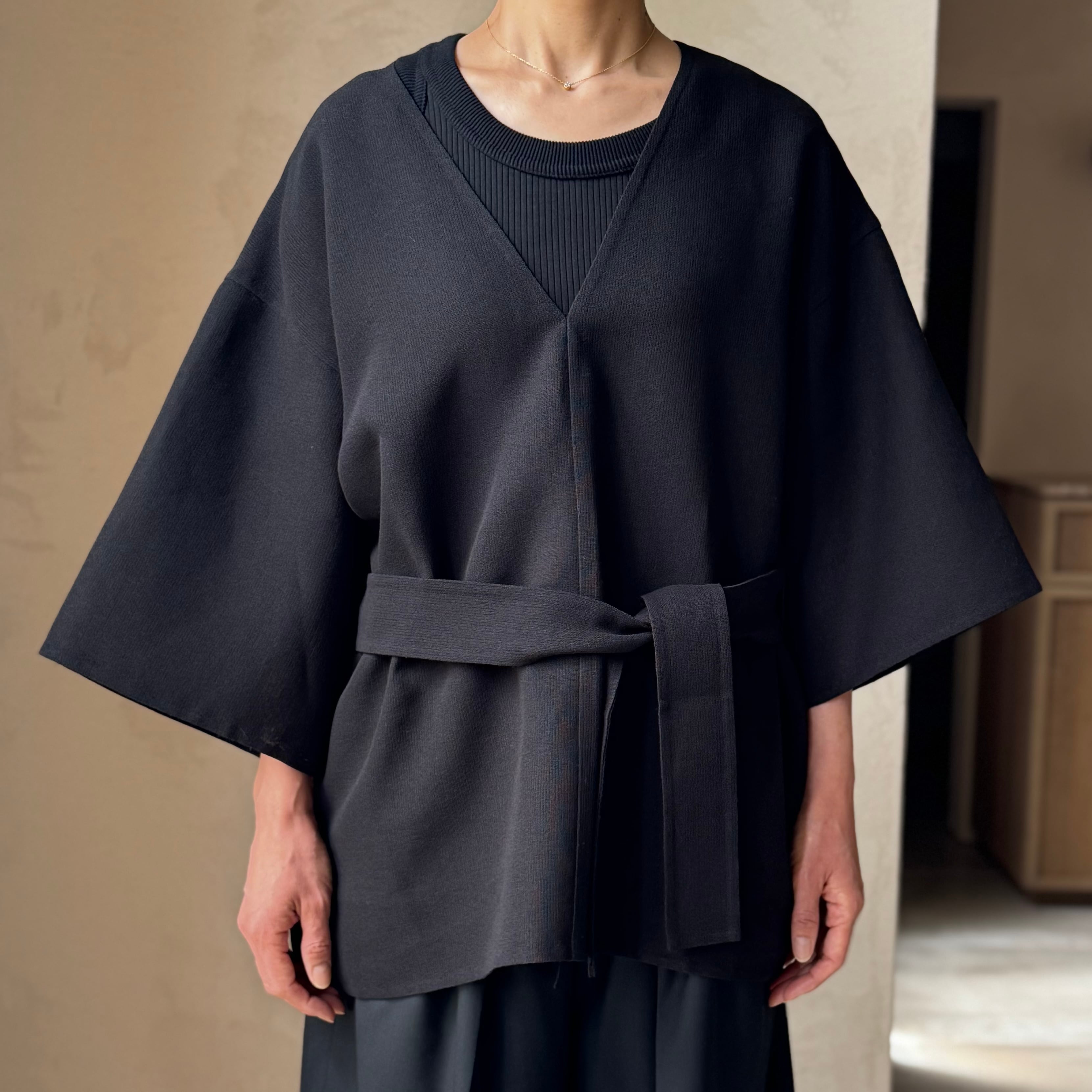 POSTELEGANT ｜Washi Paper Wool Rever Top | HJ GALLERY