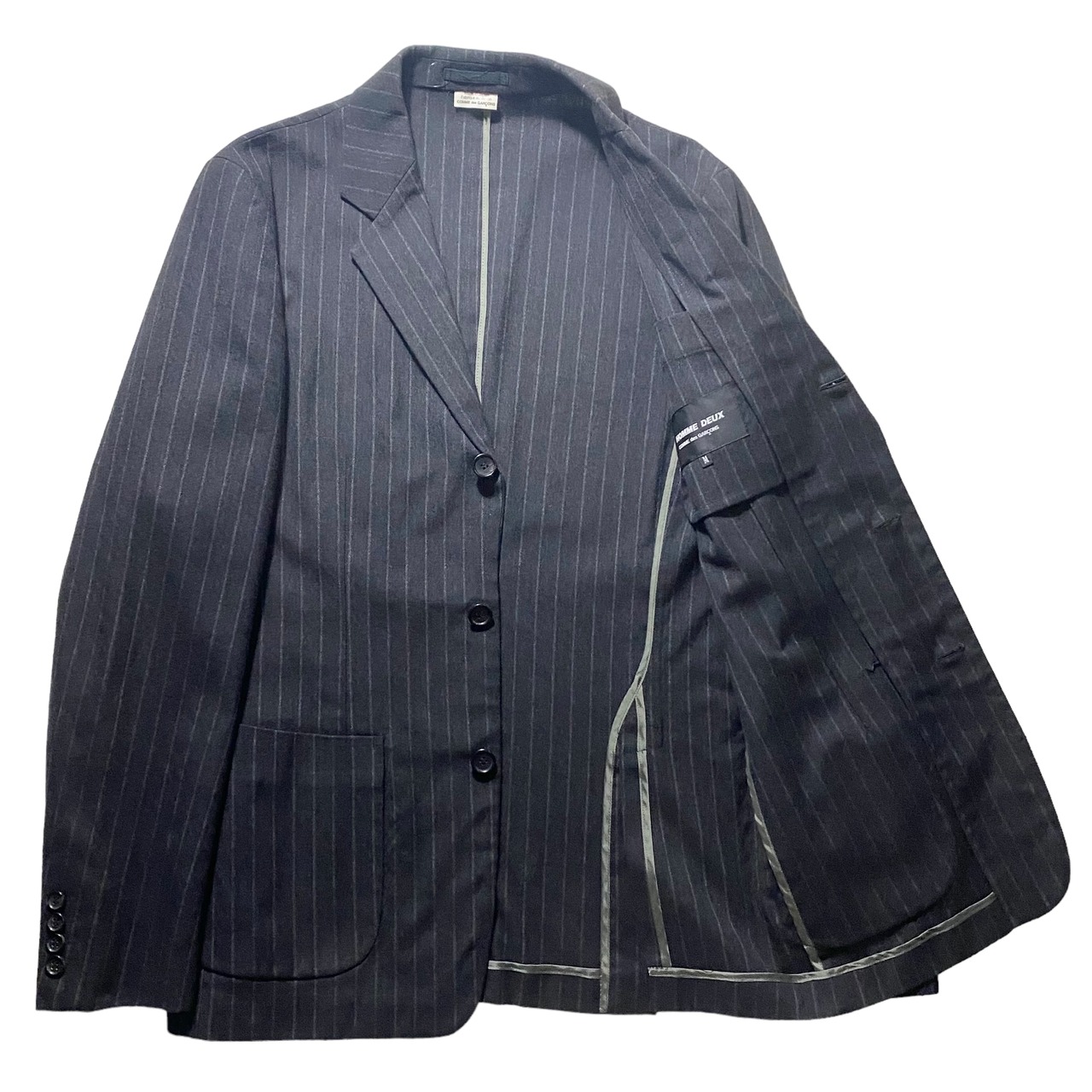 AD2011 COMME des GARCONS HOMME DEUX stripe set-up