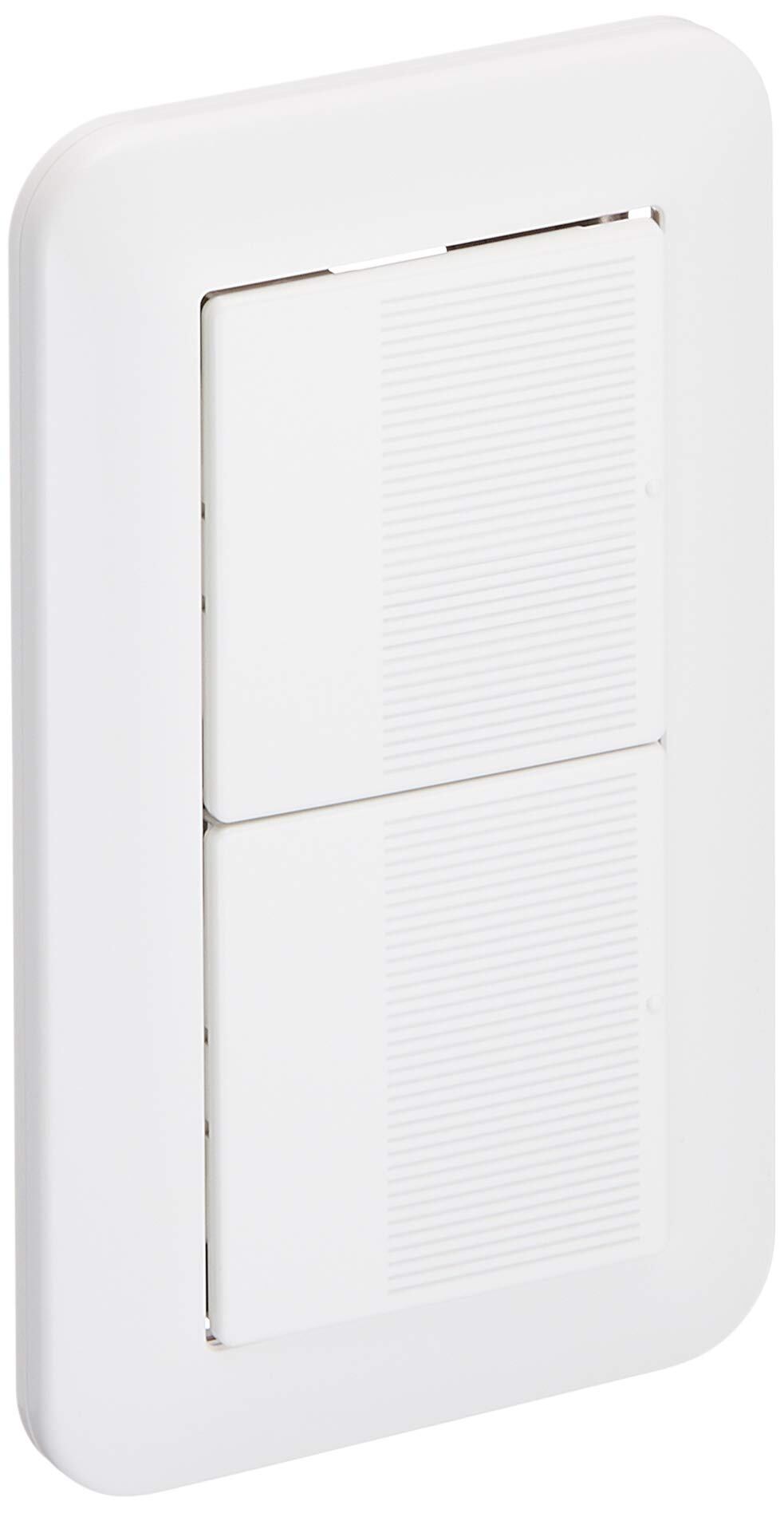 【在庫のみ】パナソニック(Panasonic) コスモワイド埋込ダブルスイッチB(片切) WTP50012WP 【純正パッケージ品】