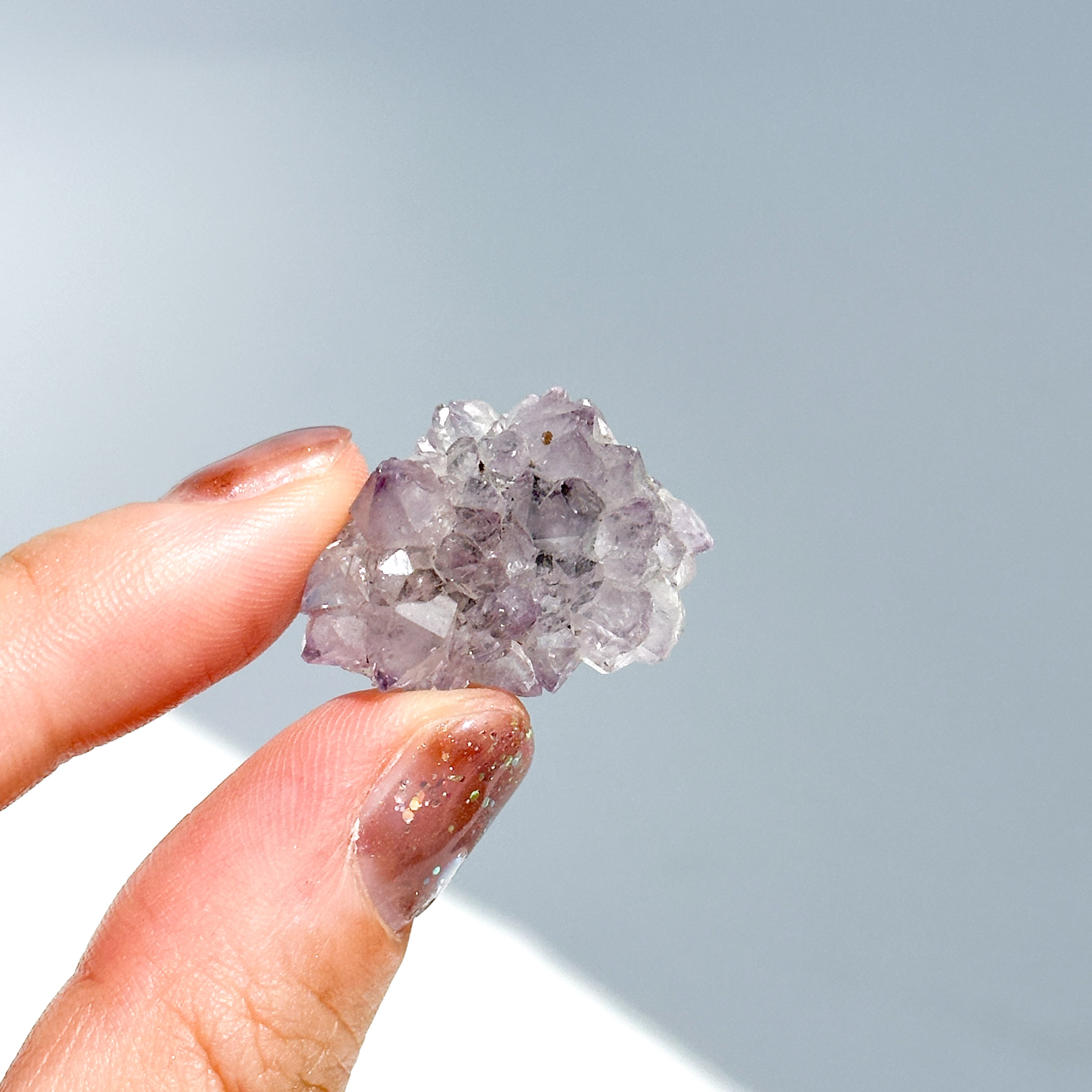 ウルグアイ産フラワーアメジスト 原石72◇ Flower Amethyst ◇天然石
