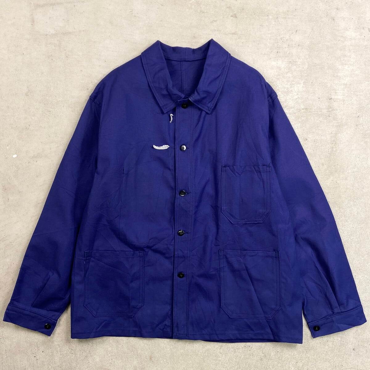 60〜70年代頃 UNKNOWN ユーロワークジャケット フレンチワーク