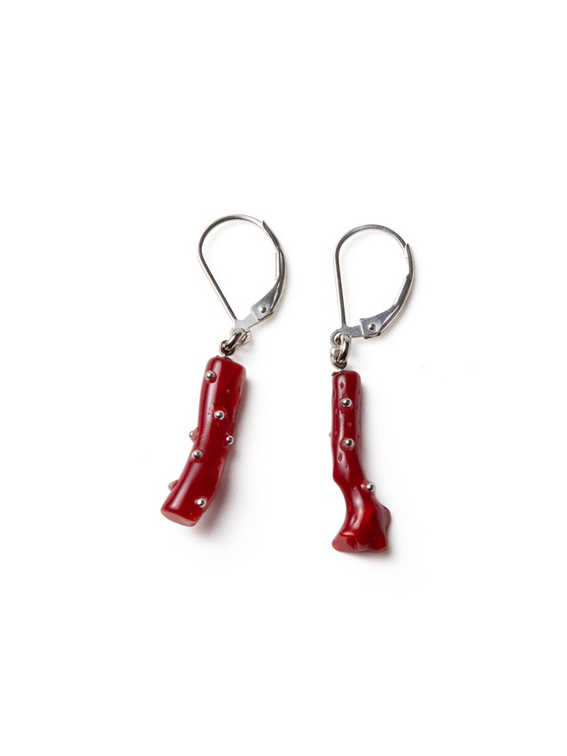 Coral Earrings