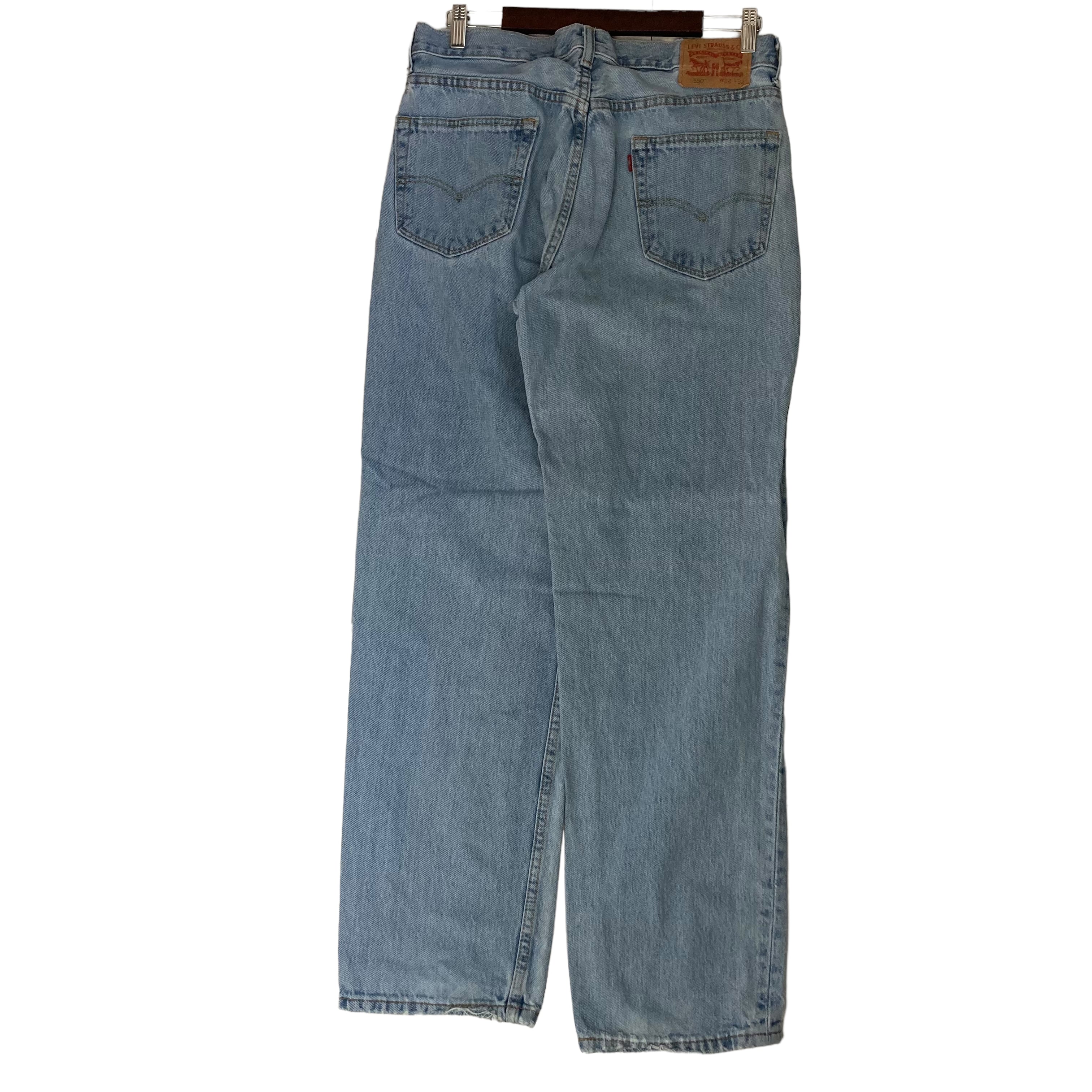 W34×L32】Levi's 550 デニムパンツ 革パッチ | 古着屋OLDGREEN W34×L32】Levi's 550 デニムパンツ 革パッチ | 古着屋OLDGREEN