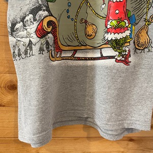 【DELTA】Dr.Seuss ドクタースース グリンチ 半袖 Tシャツ XL 両面プリント クリスマス US古着 アメリカ古着