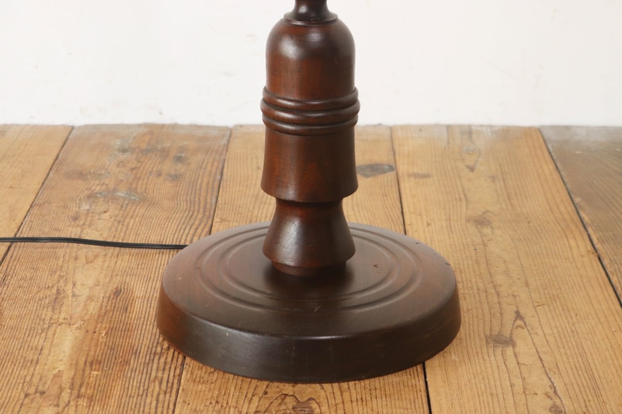 レトロ フロアライト ランプ 照明 クラシカル 布シェード 白 ホワイト