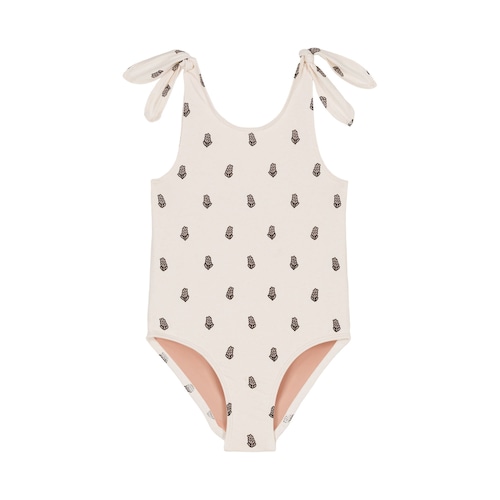 Studio Boheme Paris  - 1 PIECE SWIMSUIT ROBERTA / OFF WHITE / LAVENDER