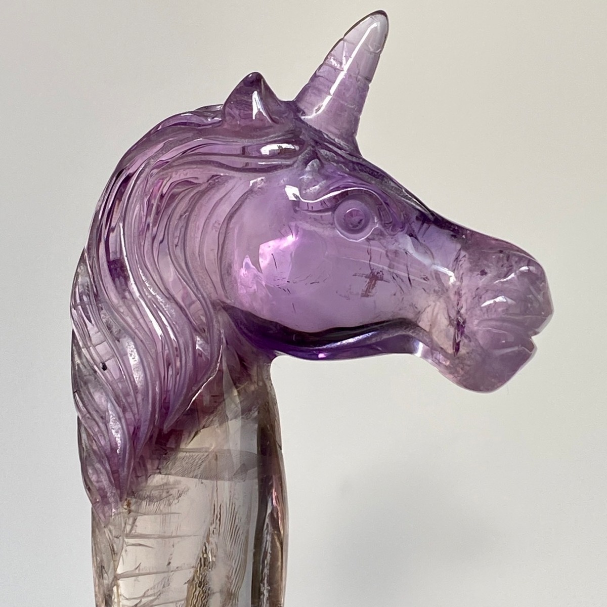 A】ファントムアメジストのユニコーンワンド Phantom Amethyst Unicorn 