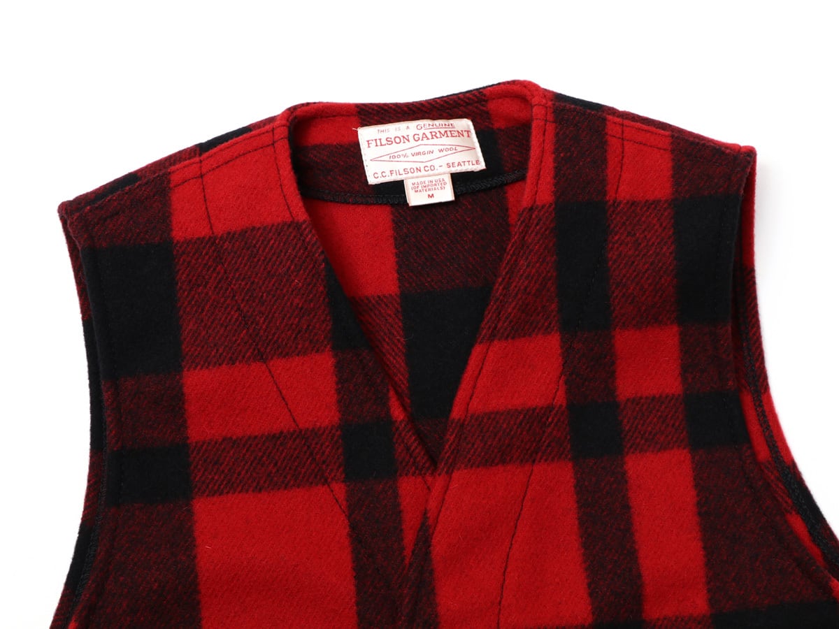 FILSON フィルソン MACKINAW WOOL BEST マッキーノウールベスト ALASKA