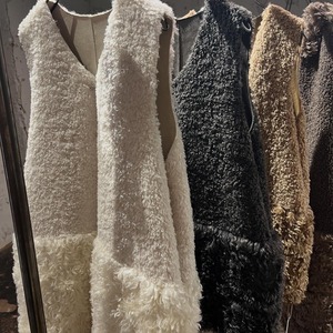 リズレイ RISLEY risley リバーシブルファーベスト