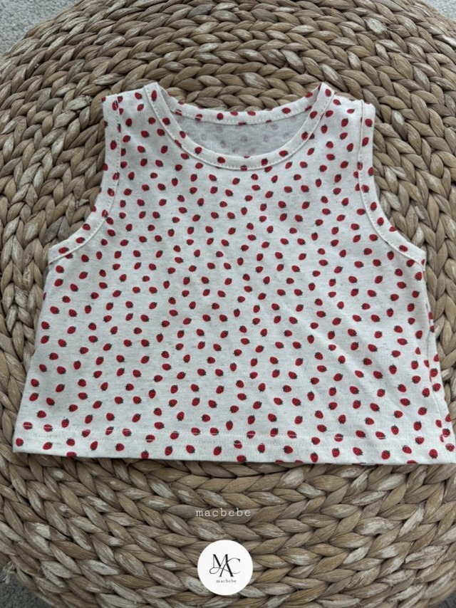 《予約》mac bebe ¨ summer strawberry set ¨ 26summer