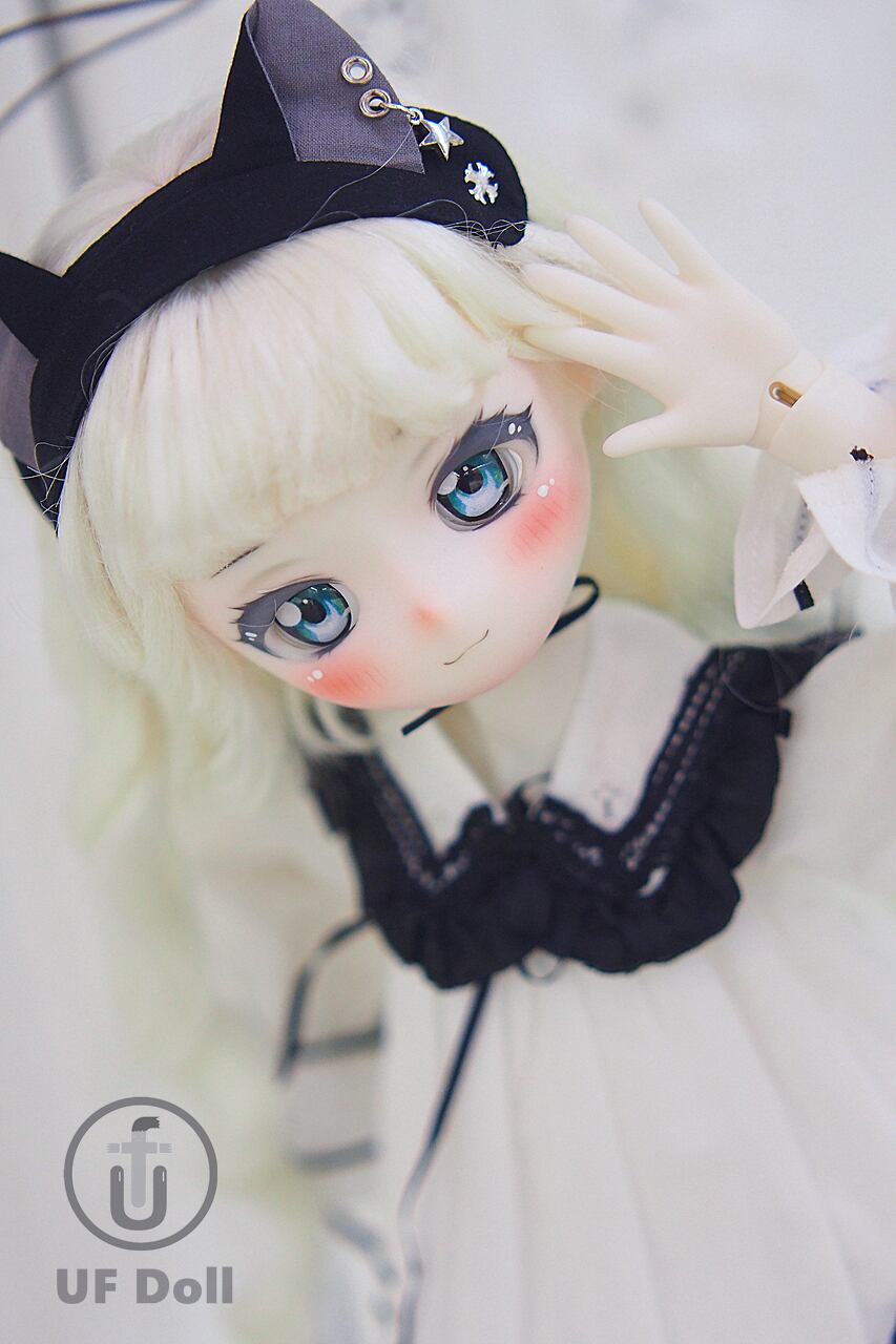 予約販売】【UF doll】1/4 BJD 小芯 ノーメイクヘッド 球体関節人形 