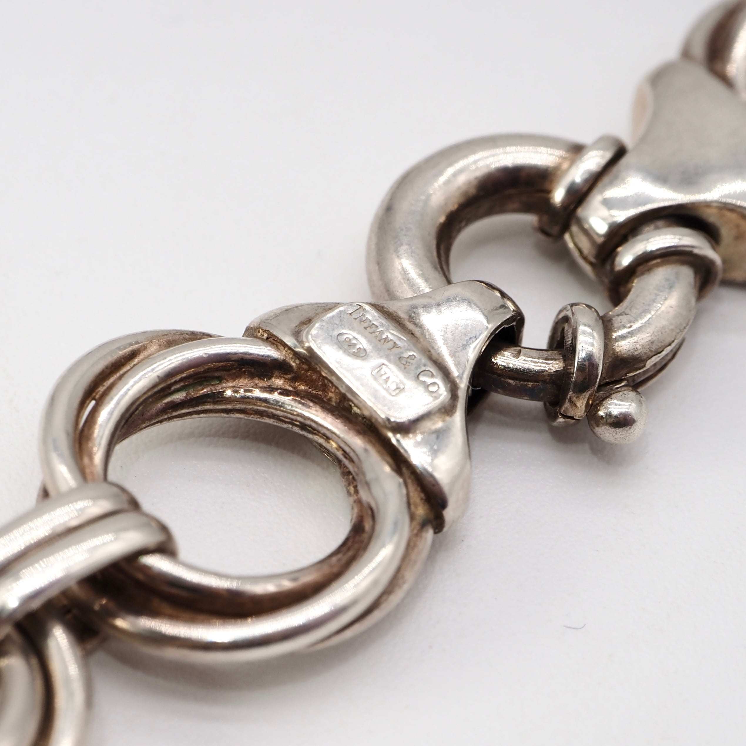 Tiffany&Co. ビッグ トリプル リンク ネックレス シルバー925