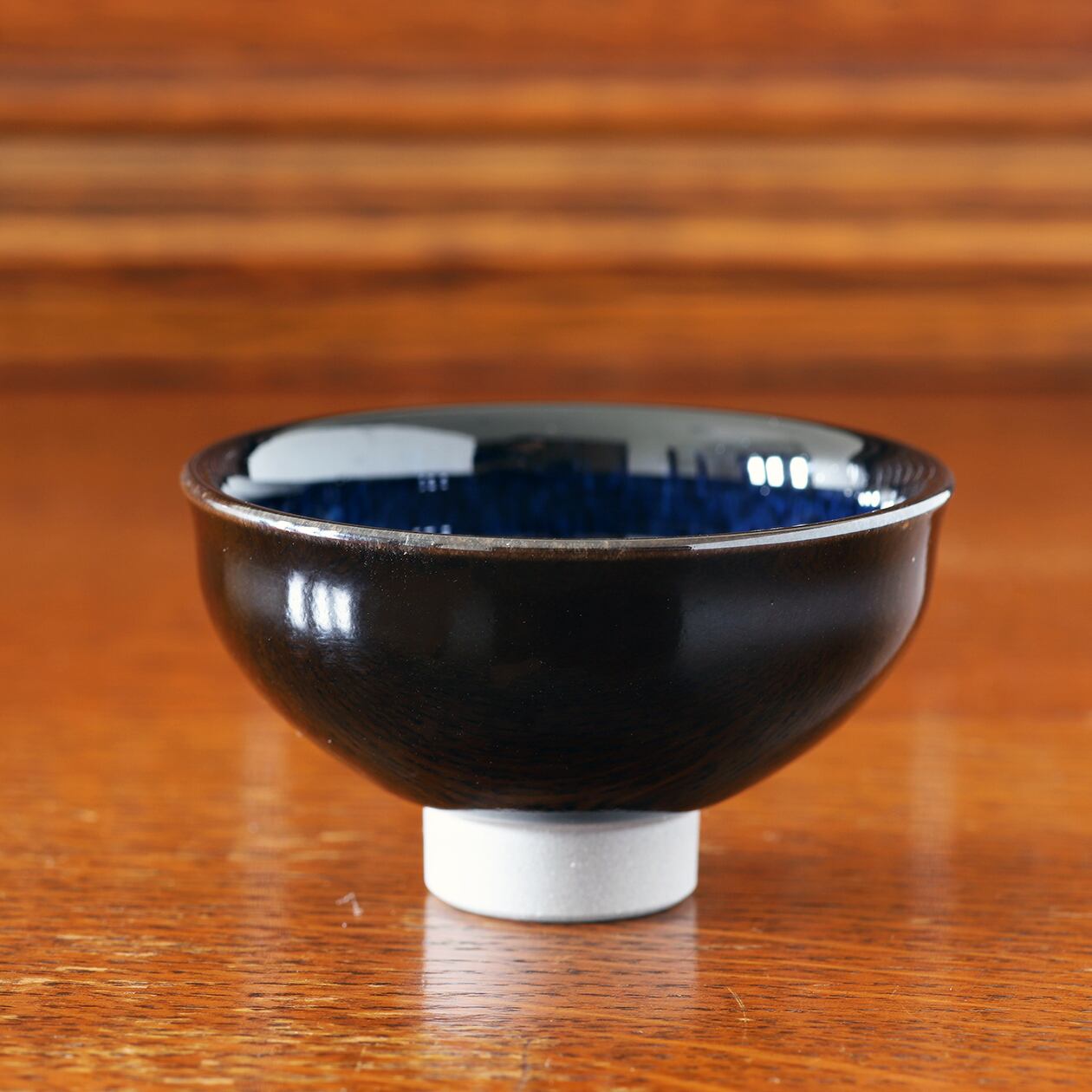 【美品】青木龍山　天目ぐい呑 青木清晃 ｜ ぐい吞み 天目「宙」（一点物） ｜ 青木龍山窯・有田 | に