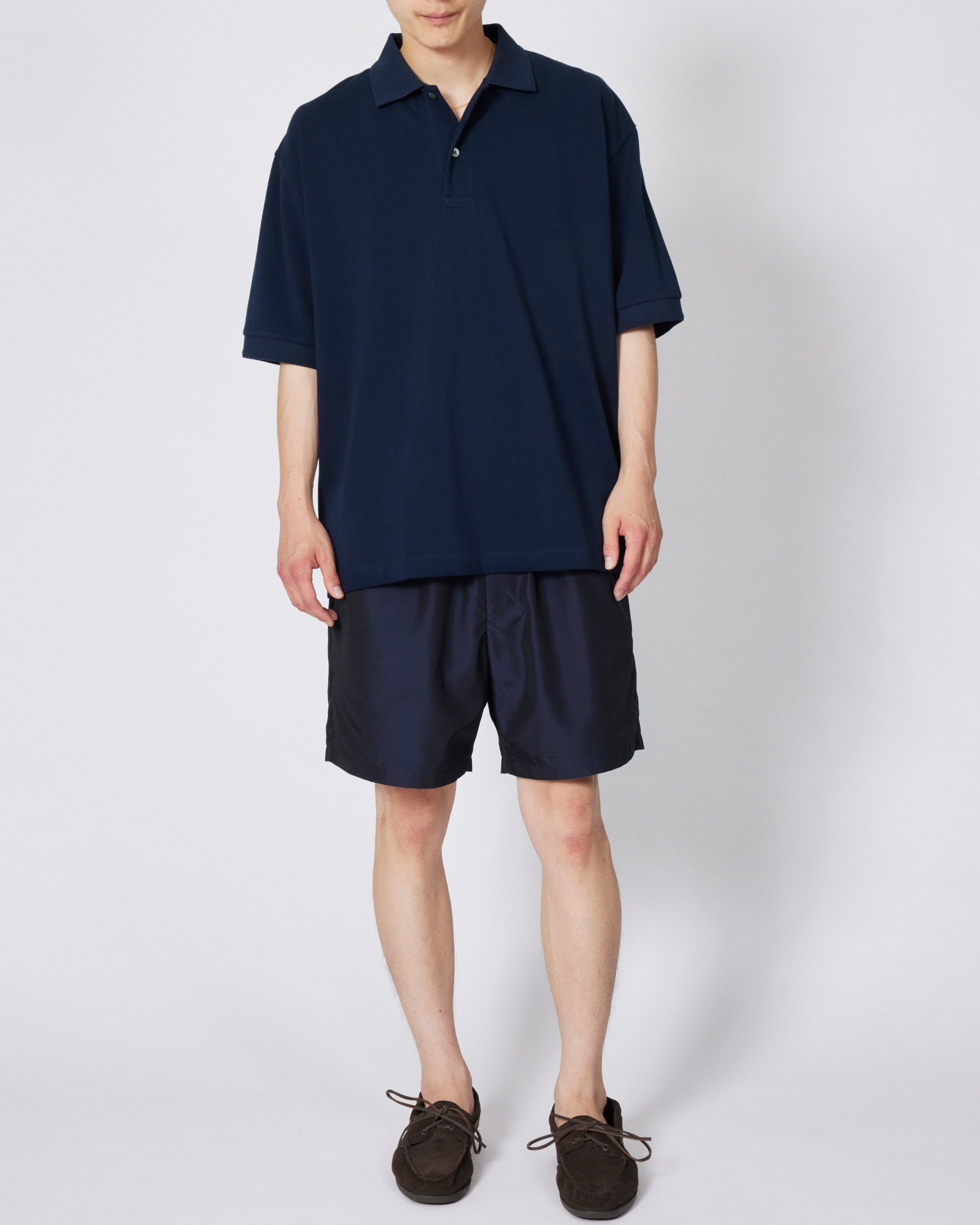 トップス everyone piquet polo shirt NAVY M everyone piquet polo shirt (NAVY) | everyone