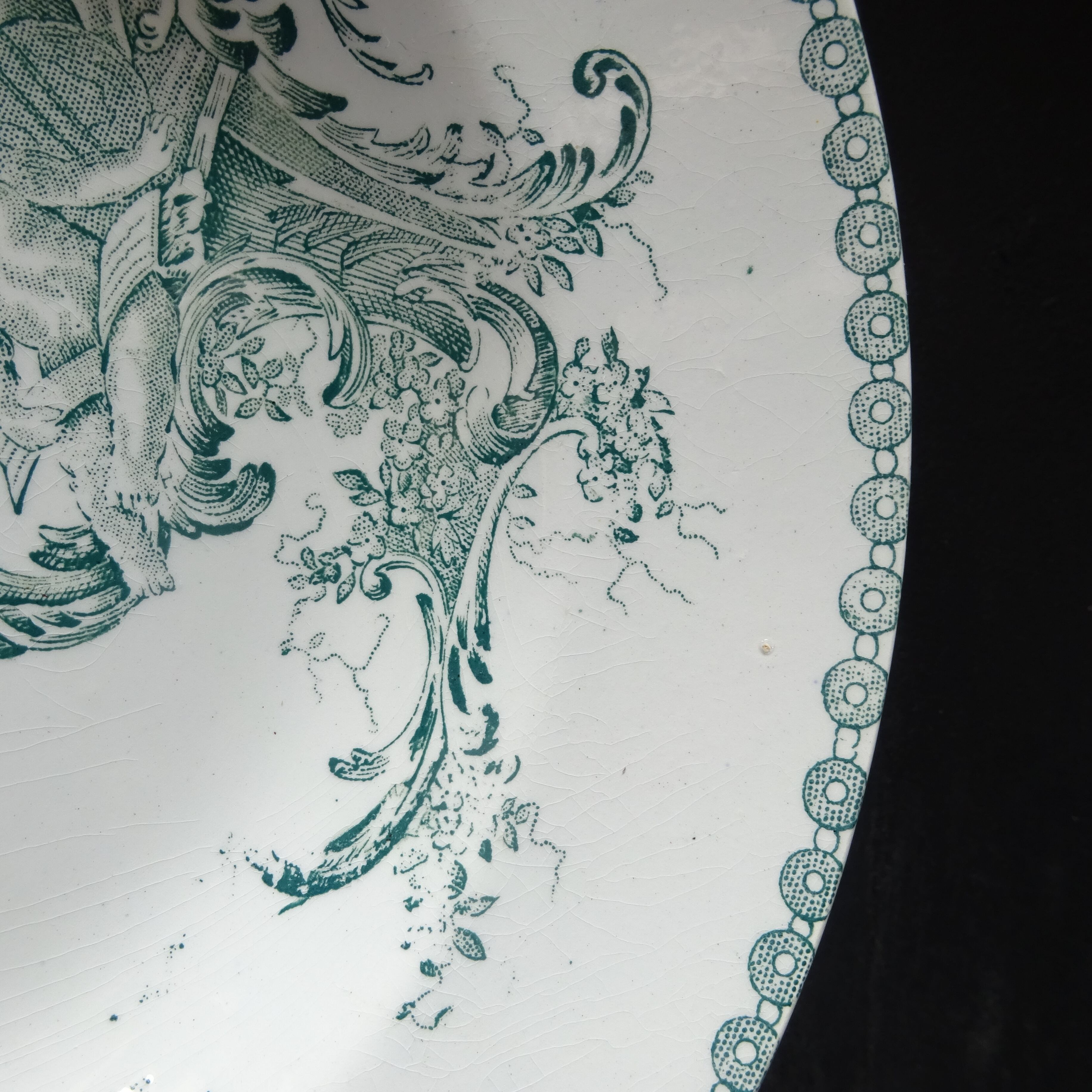 【 Épuisé 】Saint Amand modèle《TRIANON》assiette creuse (A)