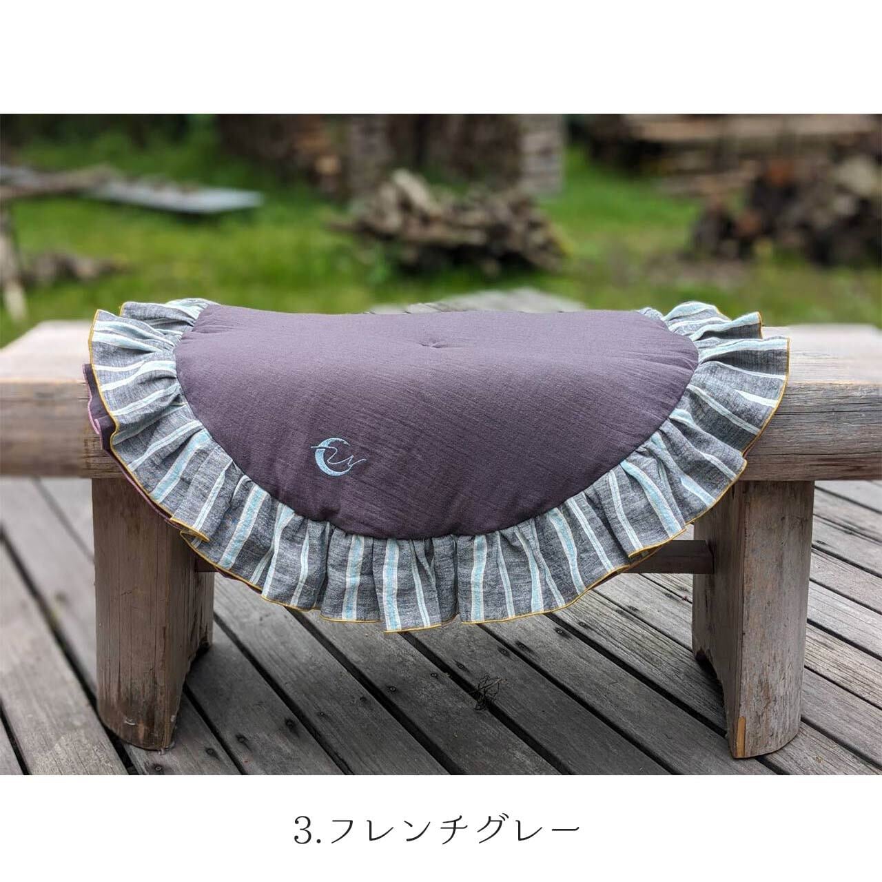 _Way collection_ 】*ラウンドカフェマット*( ハンドメイド _Way collection_ 】*ラウンドカフェマット*( ハンドメイド