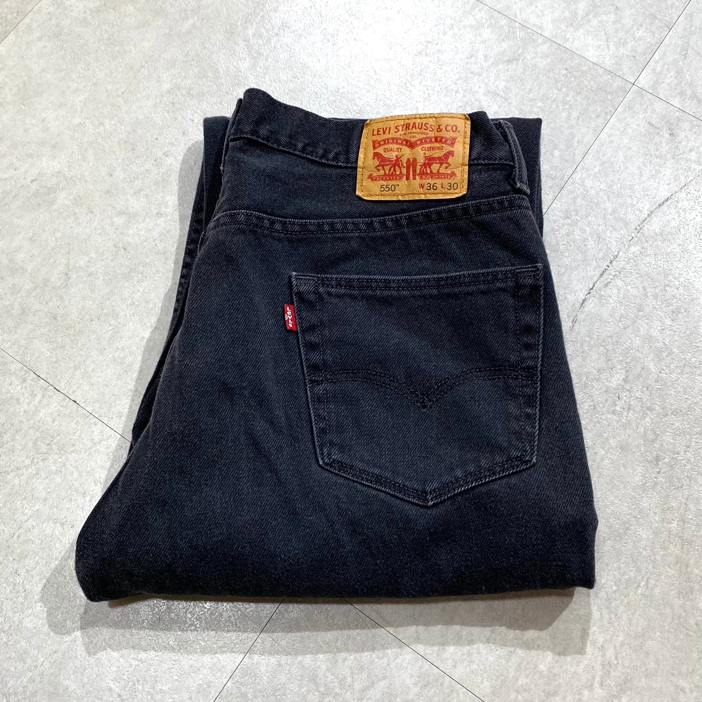 Levi’s 550 BLACK W36 L30 リーバイス550