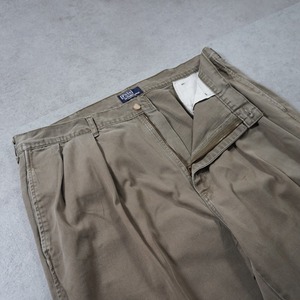 90s 初期型 USA製 Polo by Ralph Lauren POLO CHINO W38L32 古着