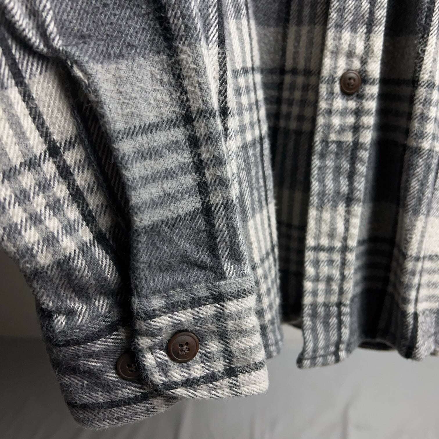 90's~00's STJOHN'SBAY Plaid Heavy Flannel Shirt 90年代 00年代