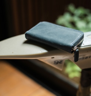 Round Mini Wallet(vegetable tanned leather)