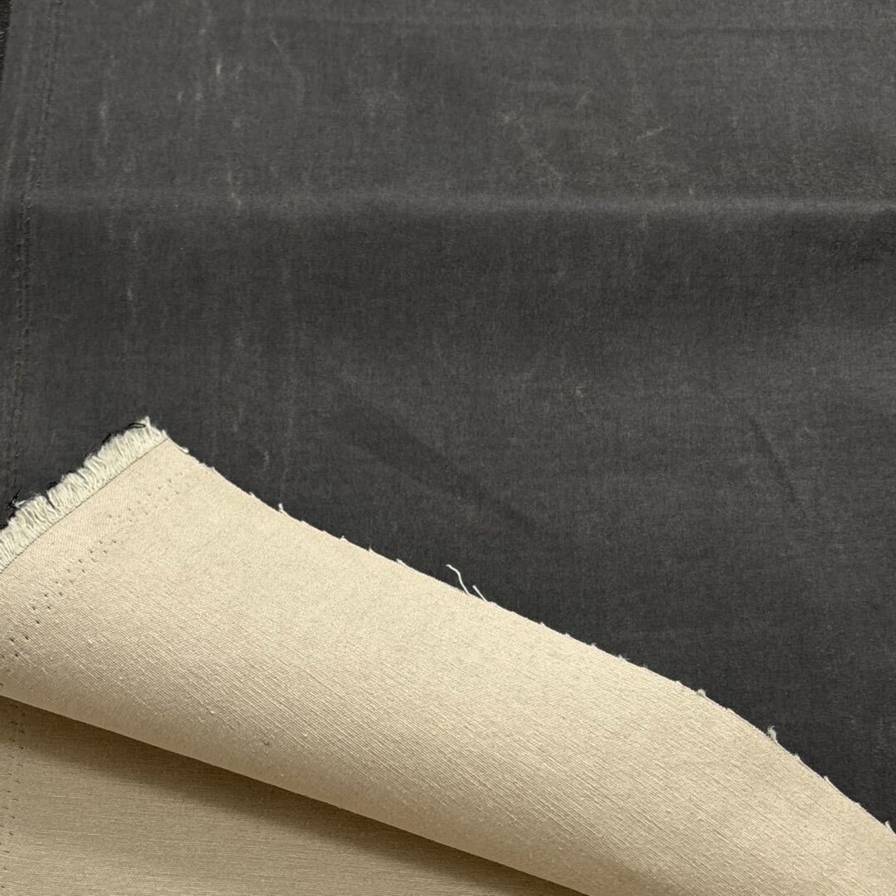 ★TC196◆2m◆ラスト1点!ポリエステル100%合皮生地◆茶黒色系