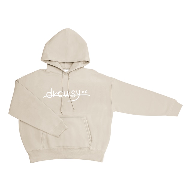 drowsy.. FRONT SIMPLE LOGO HOODIE / 22AW / SB