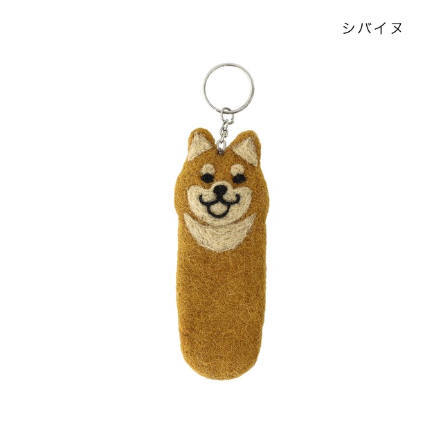 リップクリームホルダー （レッサーパンダ・ネコ・シバイヌ）