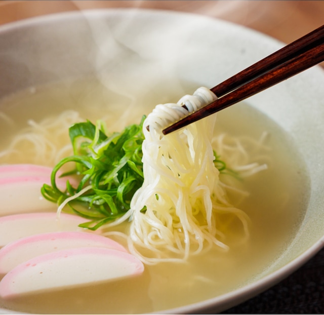 三つ葉と柚子みそ香る旨出汁にゅうめん 画像