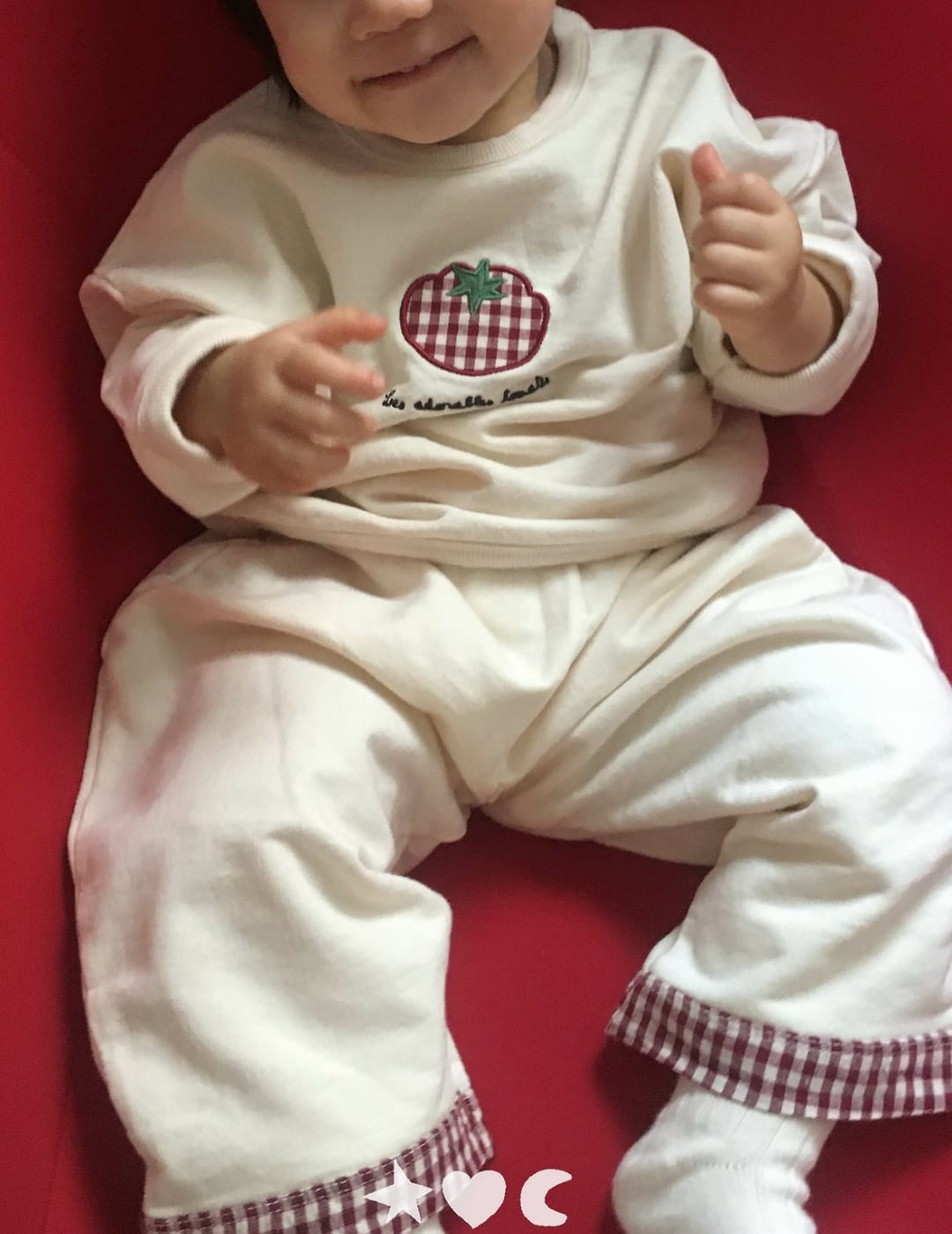 送料無料【予約】/ baby チェックラッパパンツ /lalaland