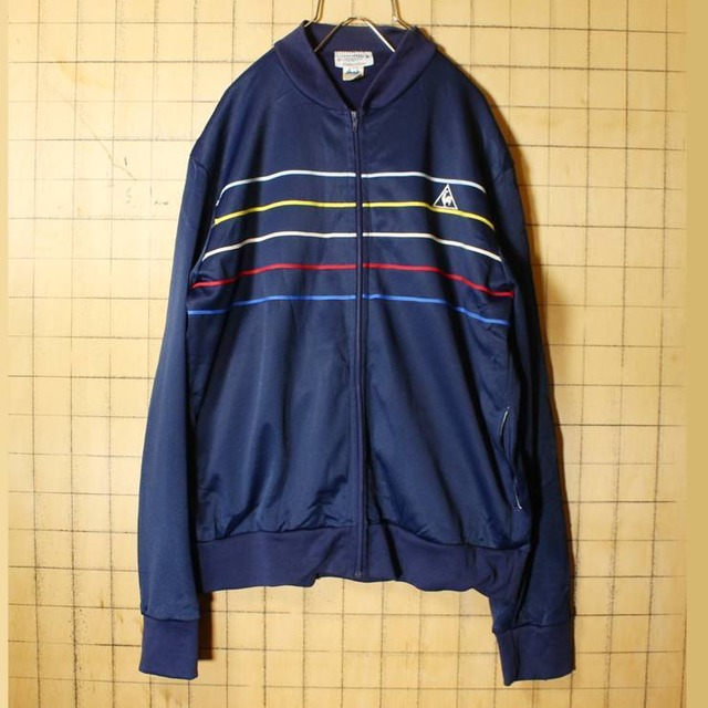 70s 80s フランス製 LE COQ SPORTIF ルコックスポルティフ トップ 