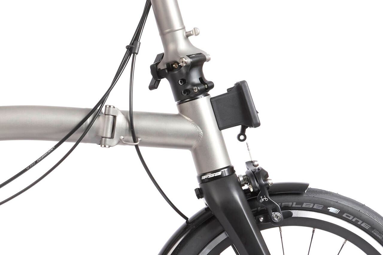 Brompton T Line [Blasted Titanium] M4L / S4L | LORO ONLINE STORE