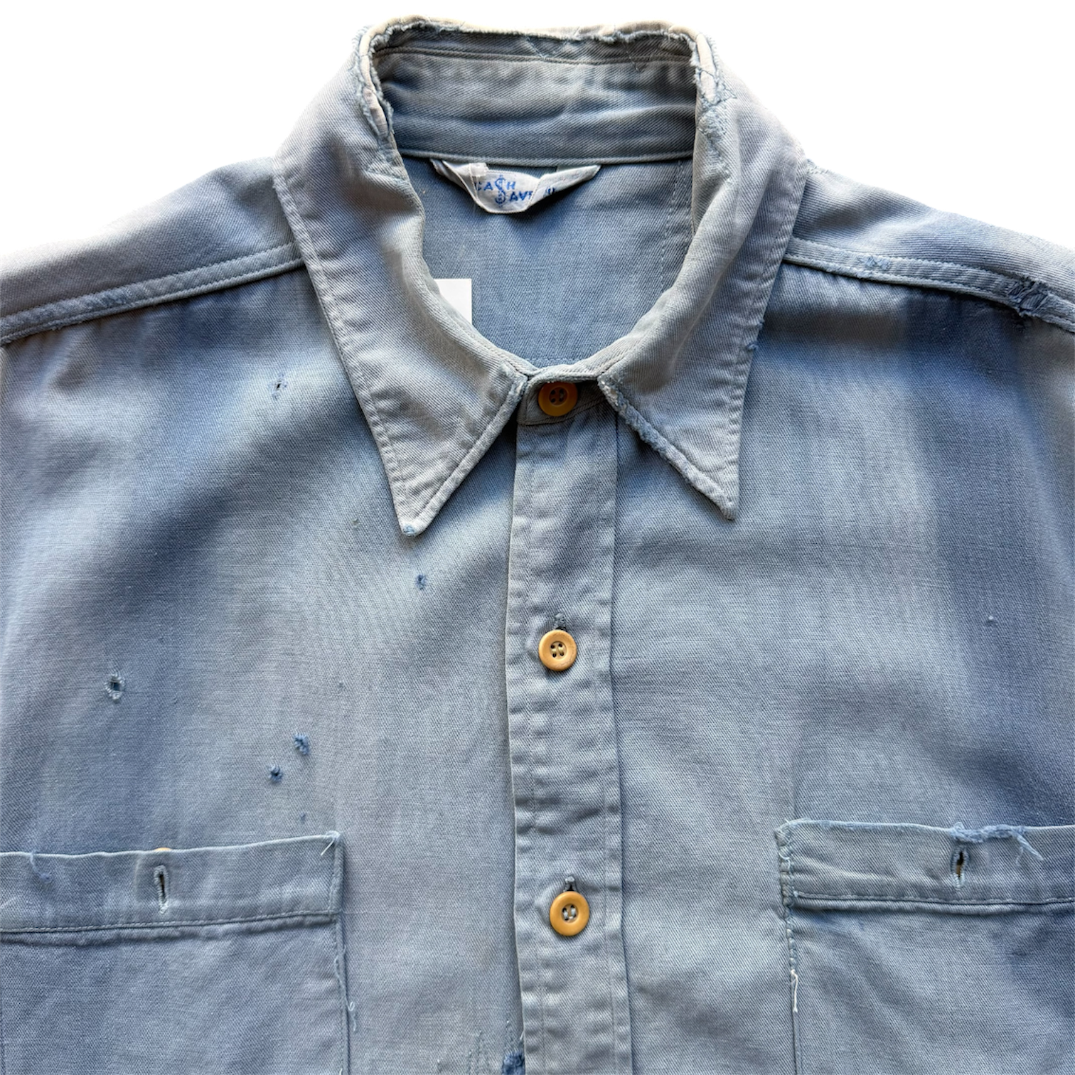 Cut-Off Sleeveless Shirt