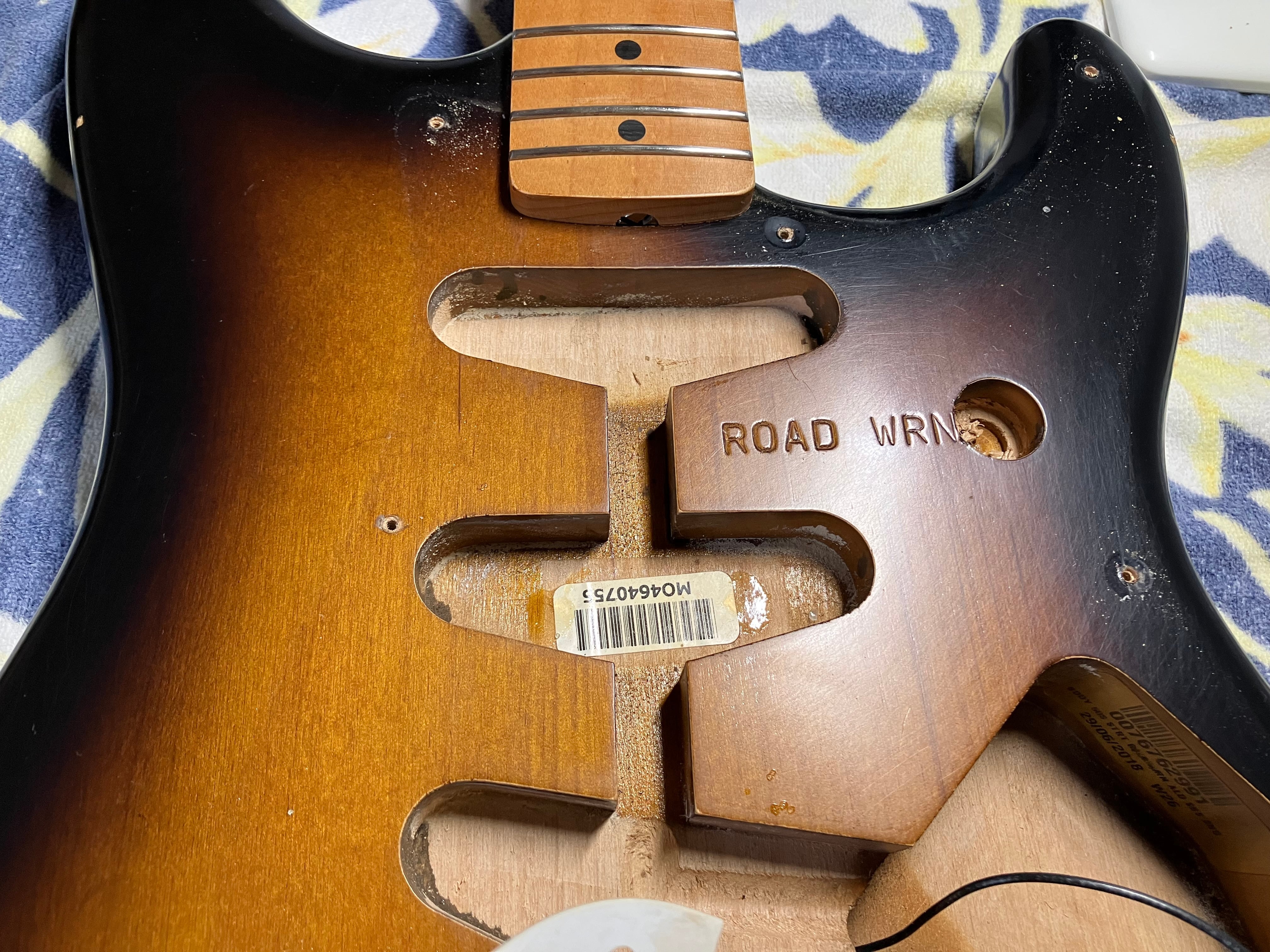 2018 Fender Road Worn '50s Stratocaster Sunburst フェンダー ロード