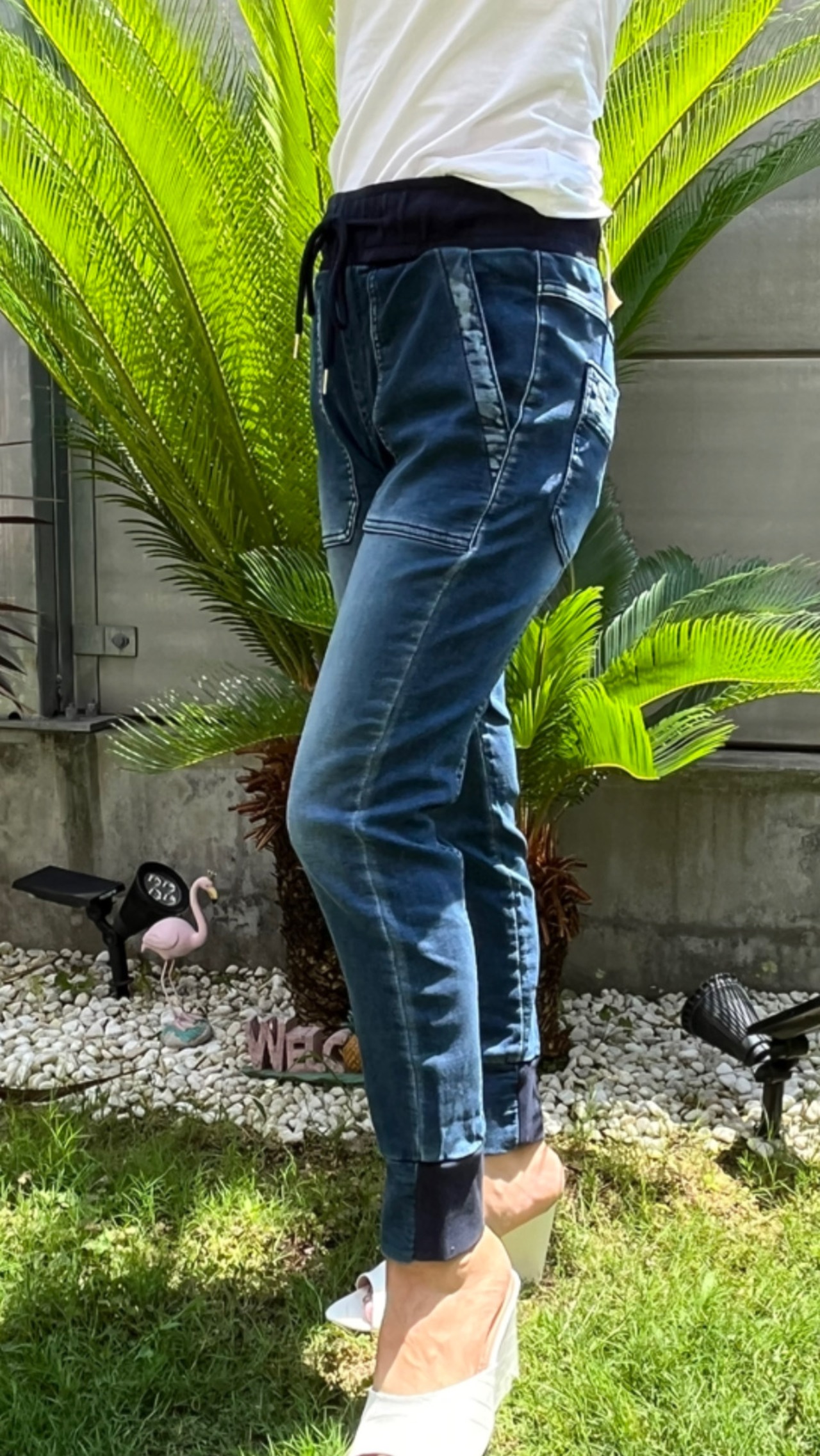 インディマークINDIMARK　配色ジョグパンツ