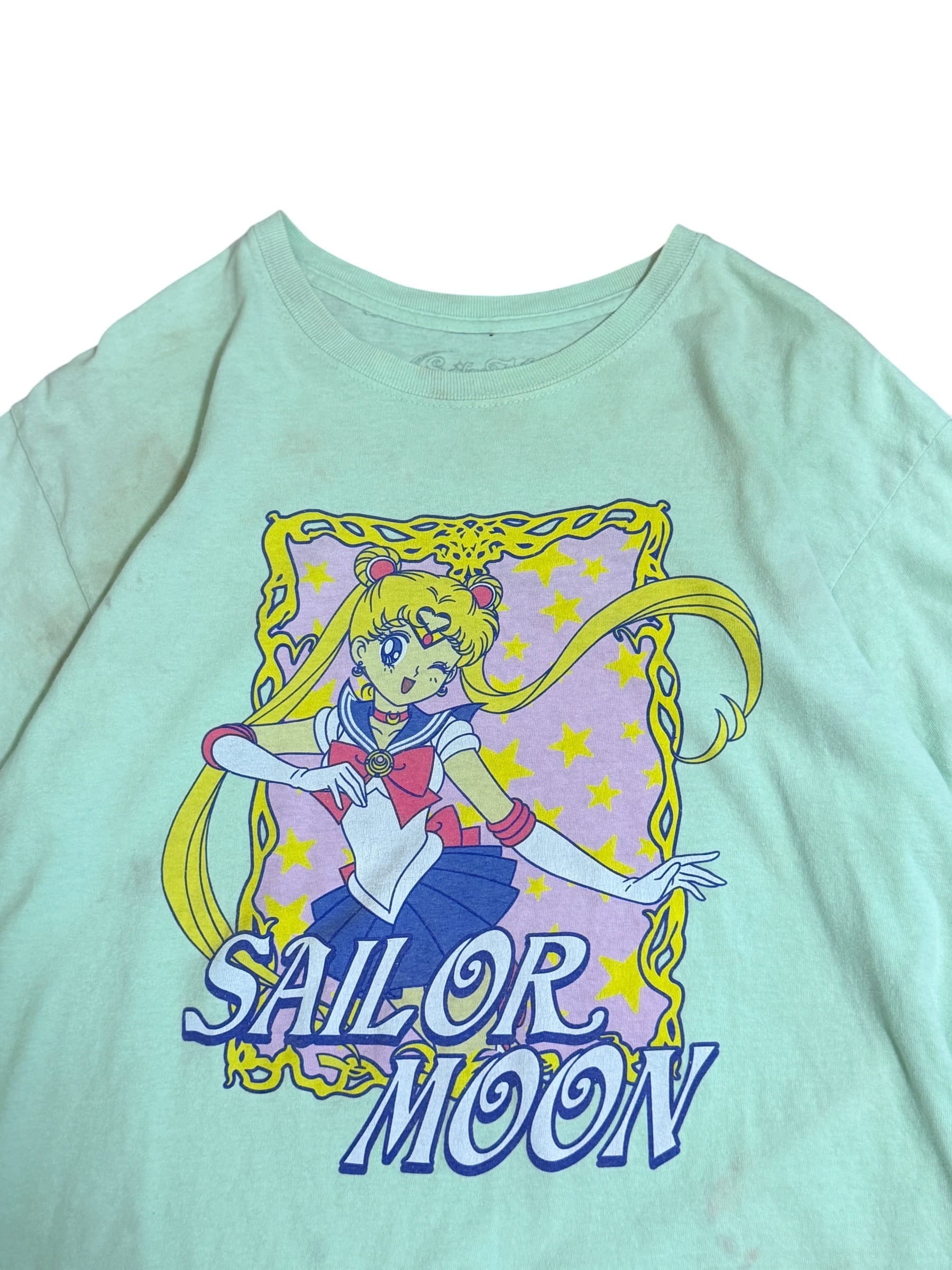セーラームーン アニメTシャツ キャラクターTシャツ 90's 月野うさぎ