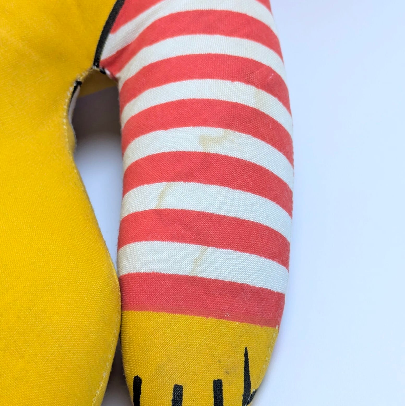 ☆VINTAGE 70'〜80'☆【 McDonald's( マクドナルド ) 】 『 Ronald McDonald / ロナルド・マクドナルド 』ラグドール / ピロードール / ぬいぐるみ 〚アメリカン雑貨 アメトイ〛