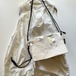 foil print shoulder bag