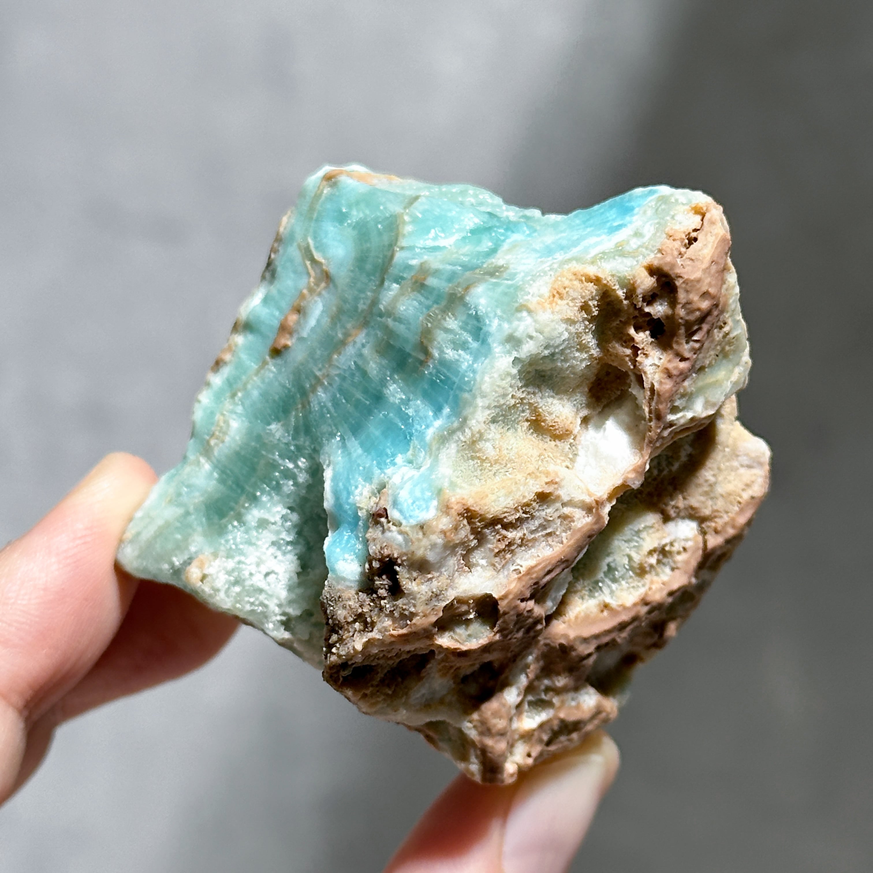 ブルーアラゴナイト 原石83◇ Blue Aragonite ◇天然石・鉱物