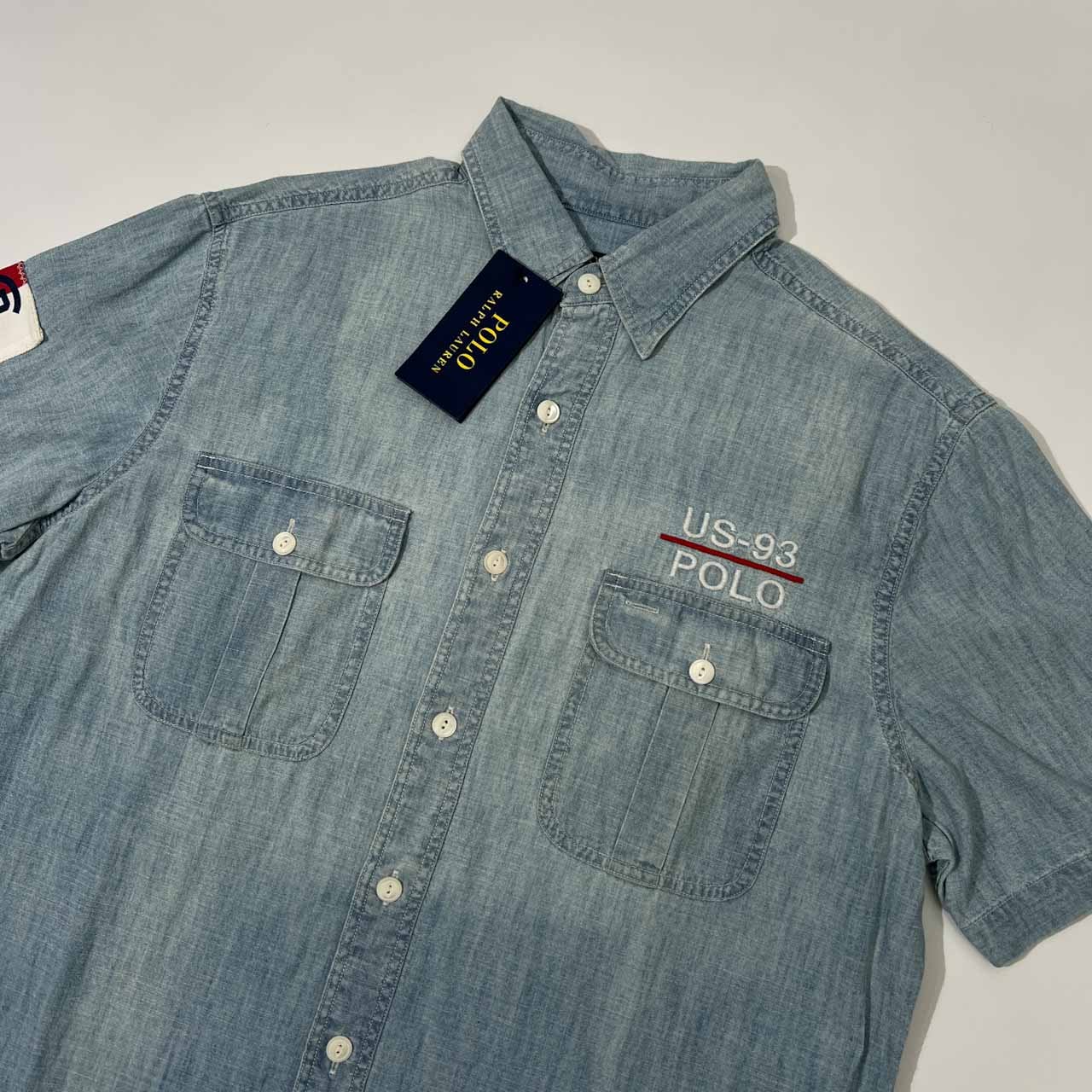 未使用品/タグ付き POLO RALPH LAUREN ポロ ラルフローレン 刺繍入り